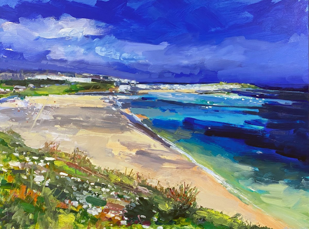 Portminster Beach, St Ives by Andrew Field