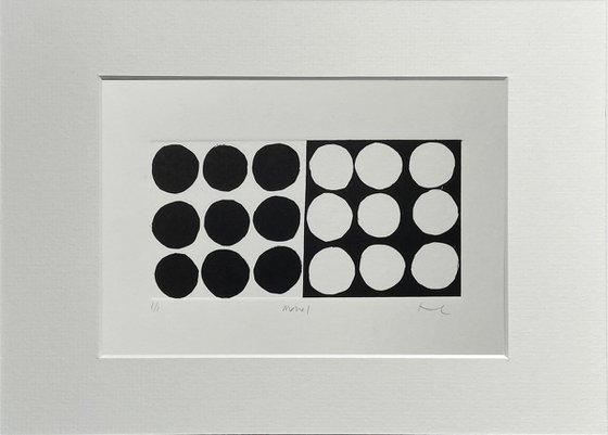 Mono No.1 original abstract monotype