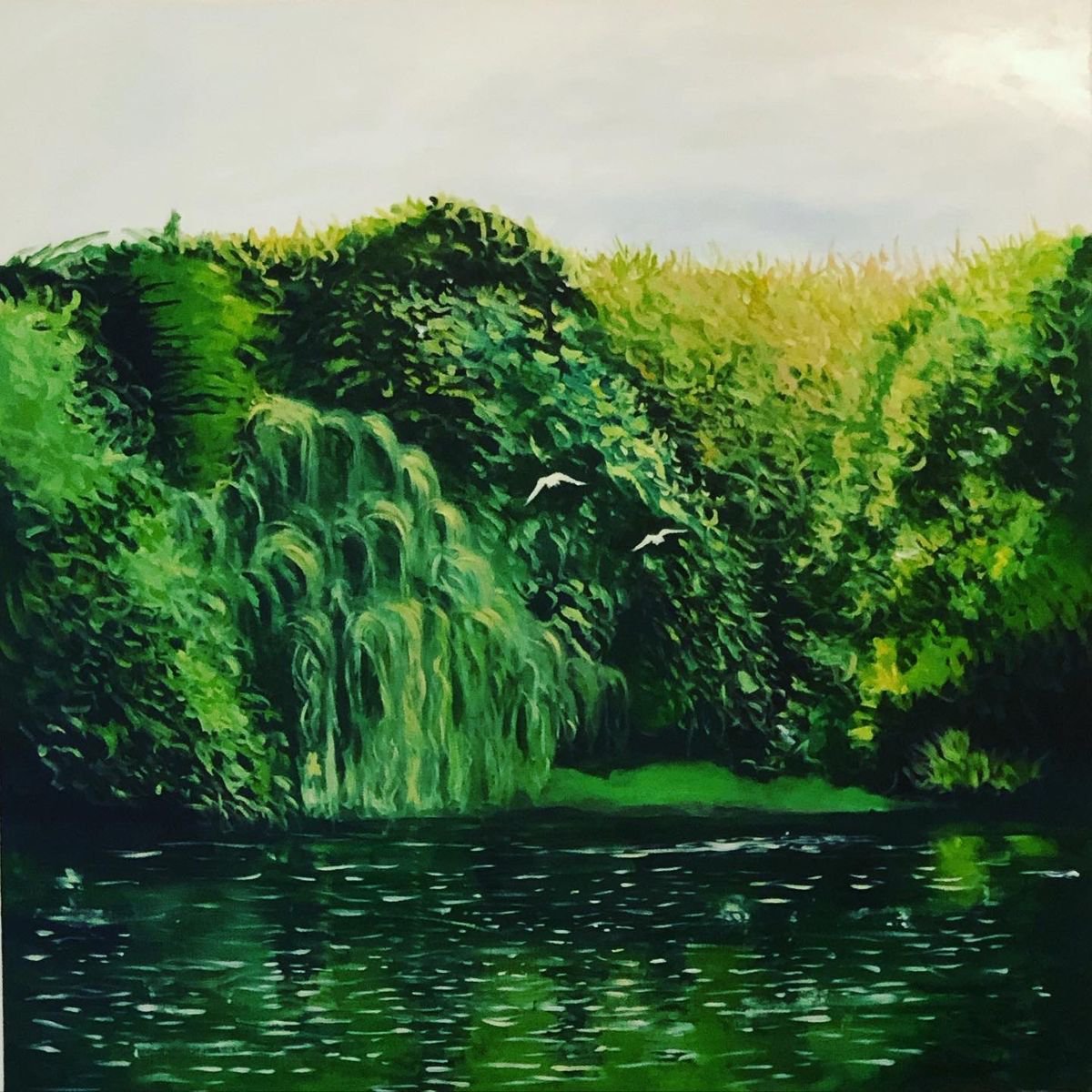  Central Parks Inspiration By Shabs Beigh, 36 X 36, Artwork For Sale On Artfinder