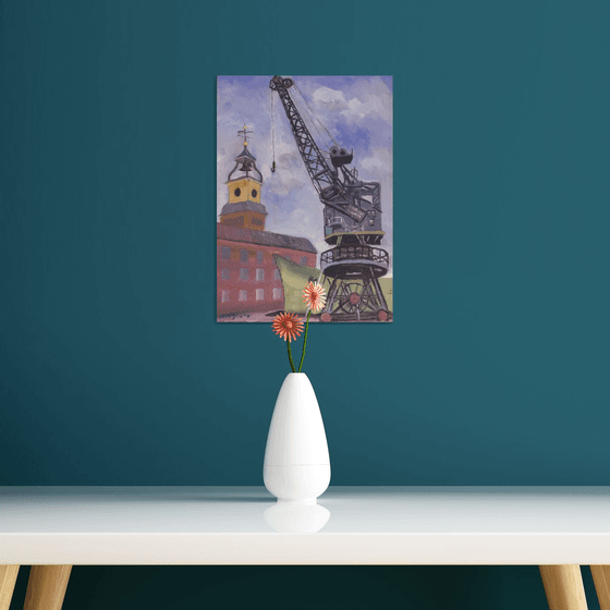 Dockyard crane at Chatham