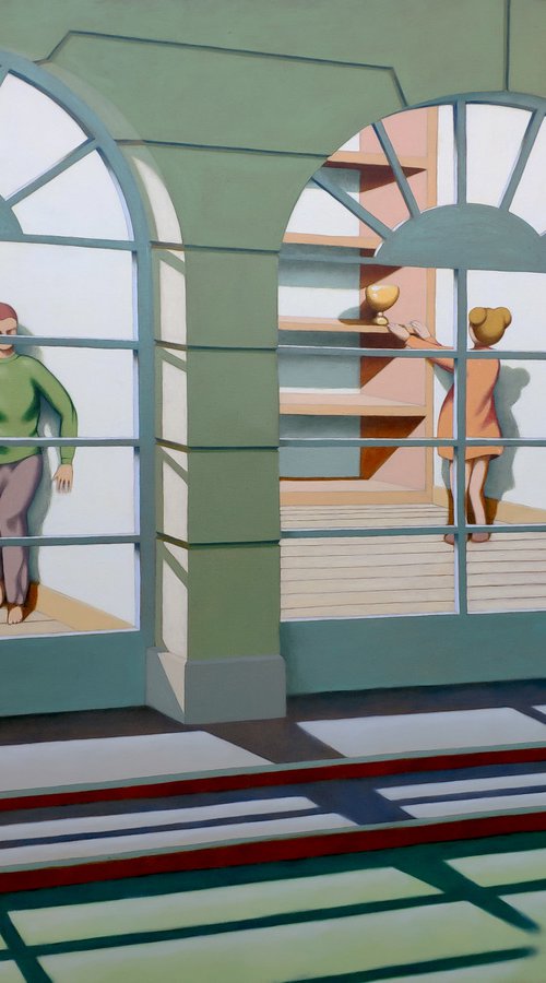 Inside the house by Federico Cortese