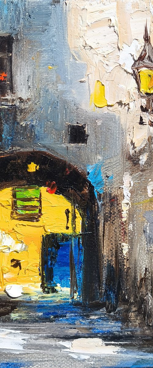 Alley of  Old Archway by Narek Qochunc