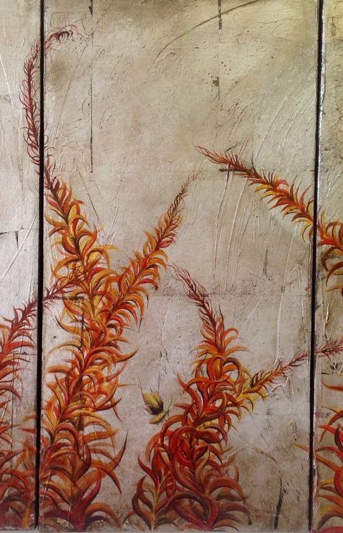 Willow herbIII by Teresa Poole