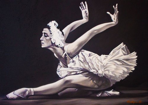 Maya Plisetskaya by Volodymyr Melnychuk