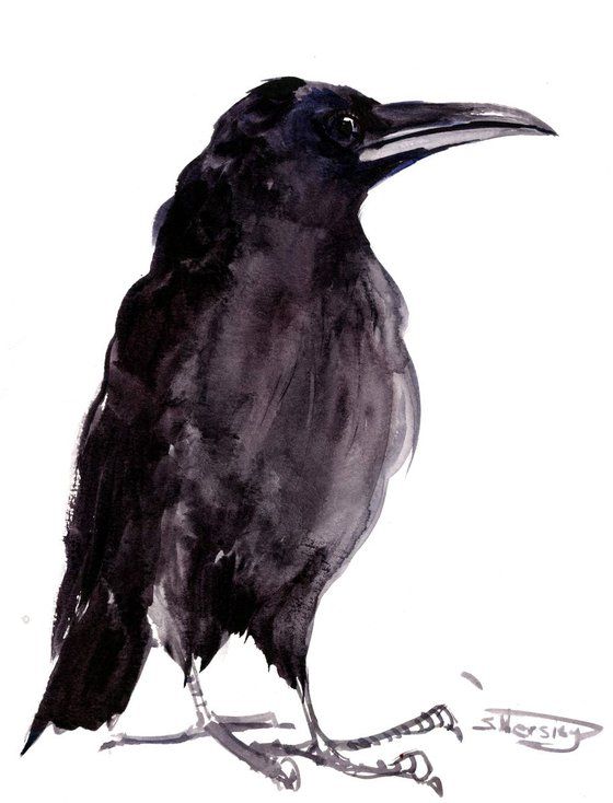 Crow Painting