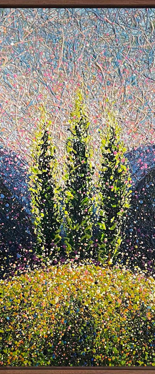 Summer’s Golden Resonance - framed by Nadiia Antoniuk