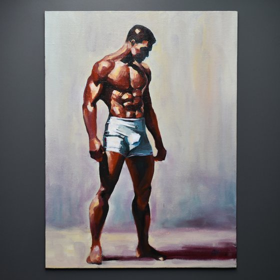 "Arena Champion" - Male figure