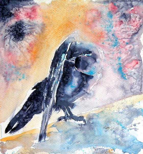 Crow in autumn II