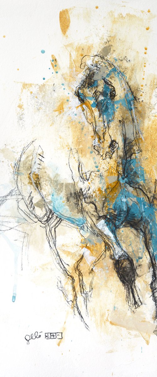 Equine Nude 122t by Benedicte Gele