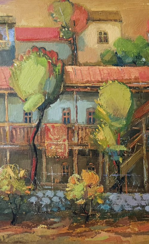 Village Old Quarter by Samvel Tavadyan