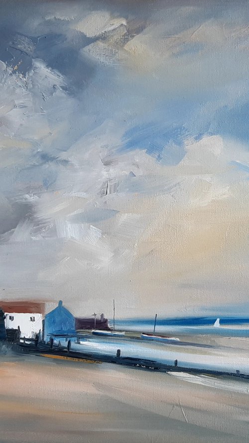Suffolk town by the sea by Steve Keenan