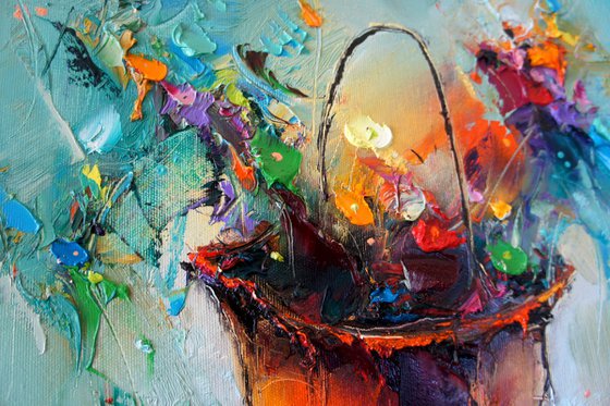 Colorful basket