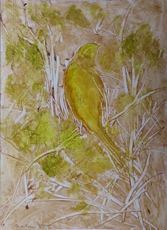 The Bird 19-1, ink on paper 21x29 cm