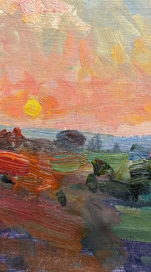 Evening Glow by Nataliia Nosyk