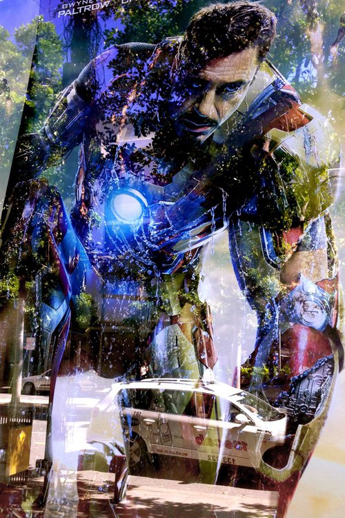 IRON MAN   (Limited edition  1/50) 12X18 by Laura Fitzpatrick