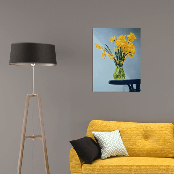 Still life with narcisses