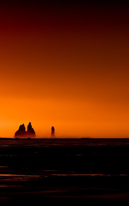 Reynisdrangar Sea Stacks by Nick Psomiadis