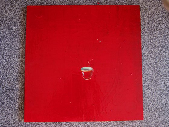 "Still life with a small cup"