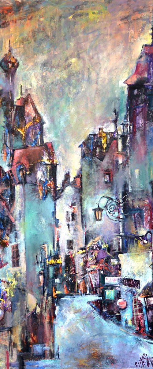 Old town. by Nikifor Swiristuhin