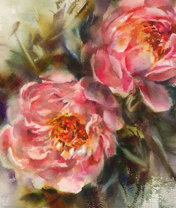 Pink Peonies
