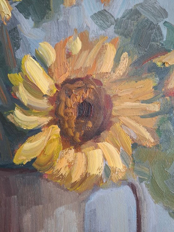 Still-life "Sunflowers #2"