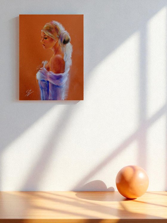 Portrait in Orange