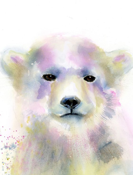 Polar bear portrait