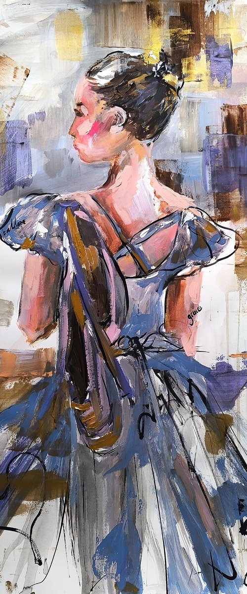 The Silent Ballerina by Antigoni Tziora