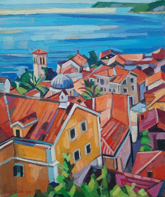 Roofs of Herceg  Novi, 2022