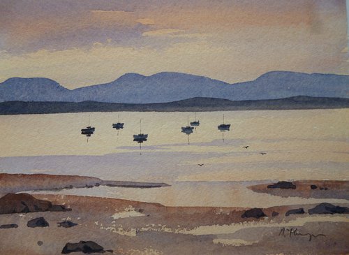 Donegal Sunset by Maire Flanagan