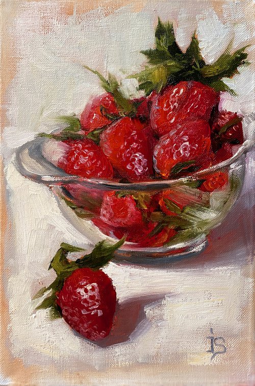 Strawberry: Eat me! by Irina Sergeyeva