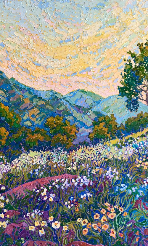 Blooming Hills by Natalia Bessmertnova