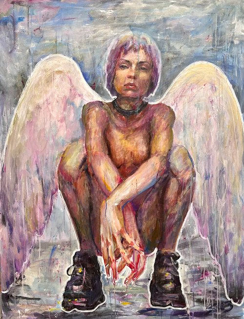 She is an angel by Liubou Sas
