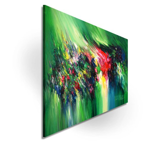 Abstraction Green M 1