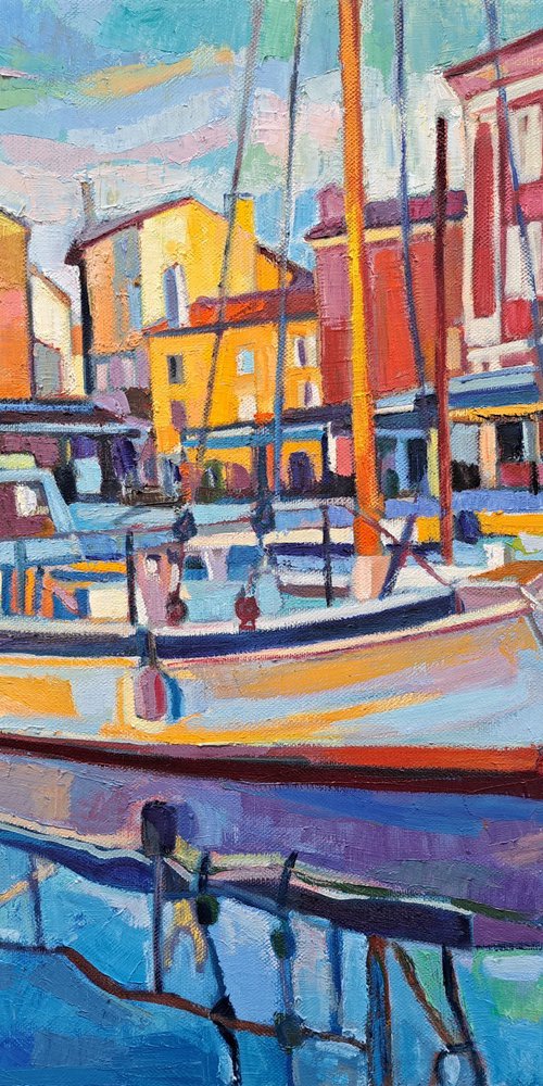 Old fishing boat by Maja Đokić Mihajlović