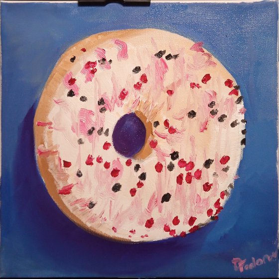 The donut. still life