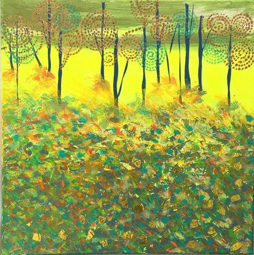 Magical Forest SOLD by Rita Schwab