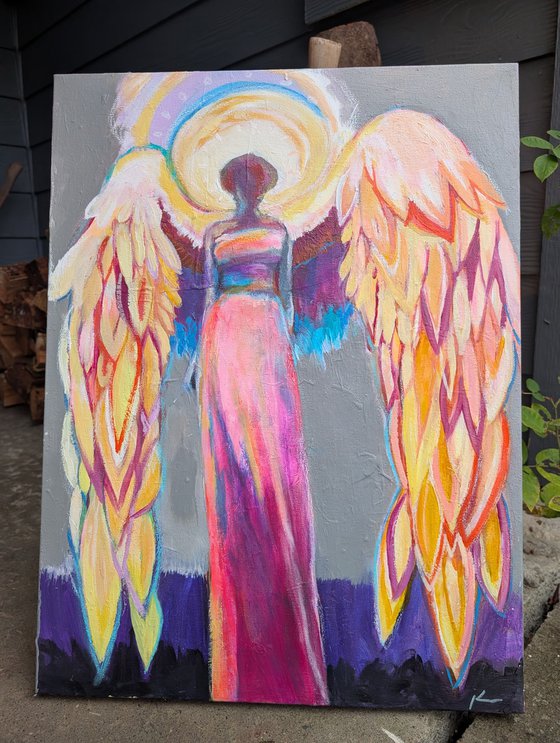 In the presence of love.