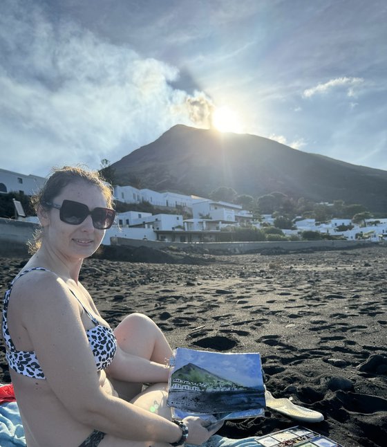 Aeolian Coast island Stromboli