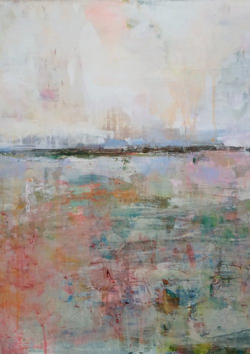 Pink field by Viktoria Shvoren