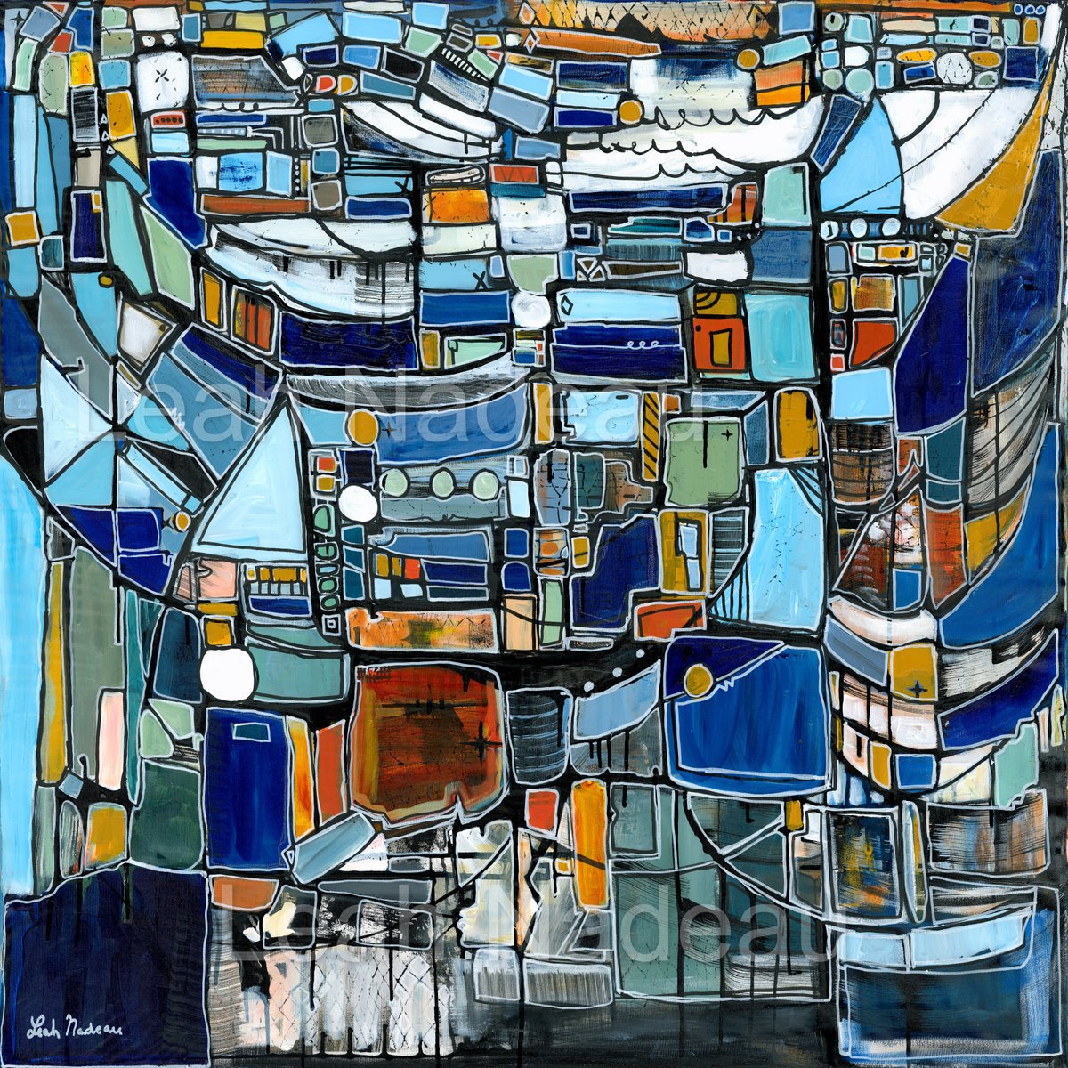 Through The Journey, I Found My Voice By Leah Nadeau, 48 X 48, Artwork For Sale On Artfinder