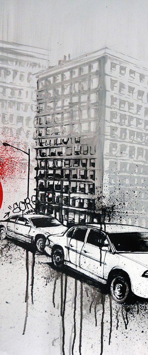ONE WAY - Urban painting by GRAFFMATT by GRAFFMATT