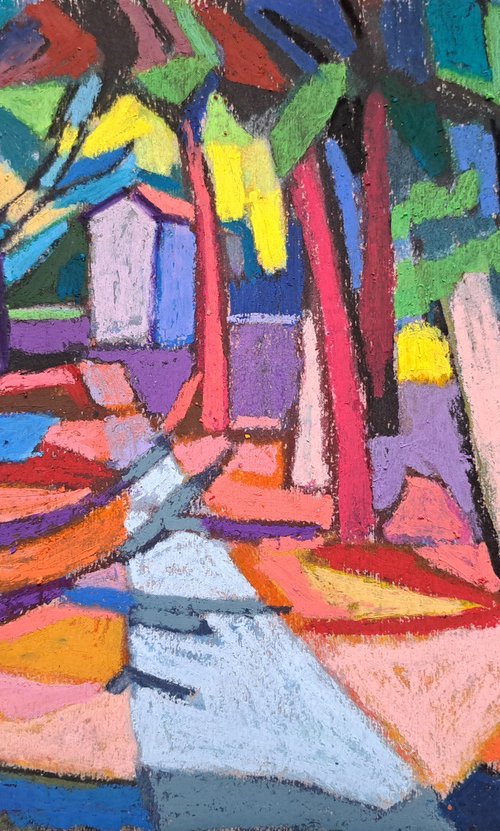 House in the forest by Maja Đokić Mihajlović