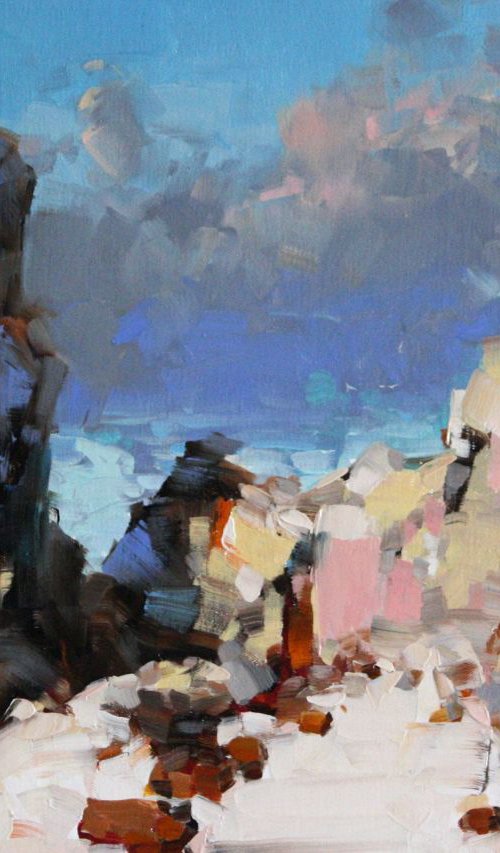 Ocean View Original oil painting on Canvas by Vahe Yeremyan