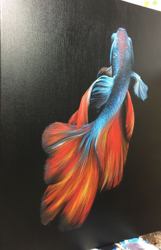 goldfish. Eka Peradze Art