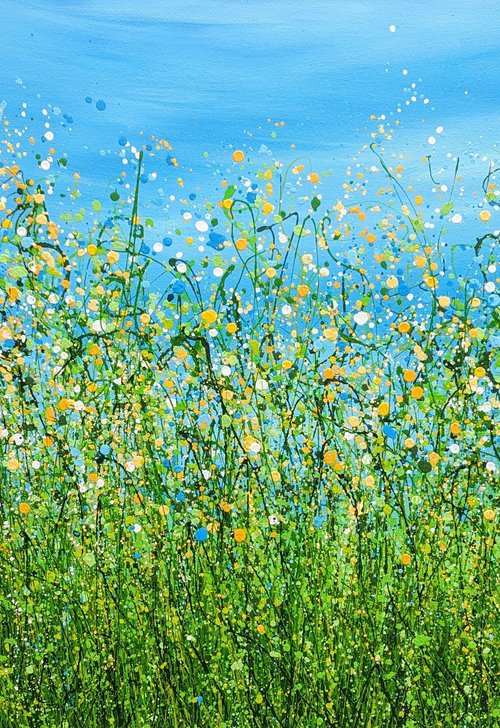Pollock's Sunshine Splash #9 by Lucy Moore