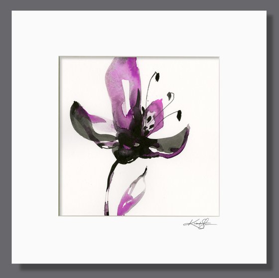 Organic Impressions Collection 16 - 3 Floral Paintings