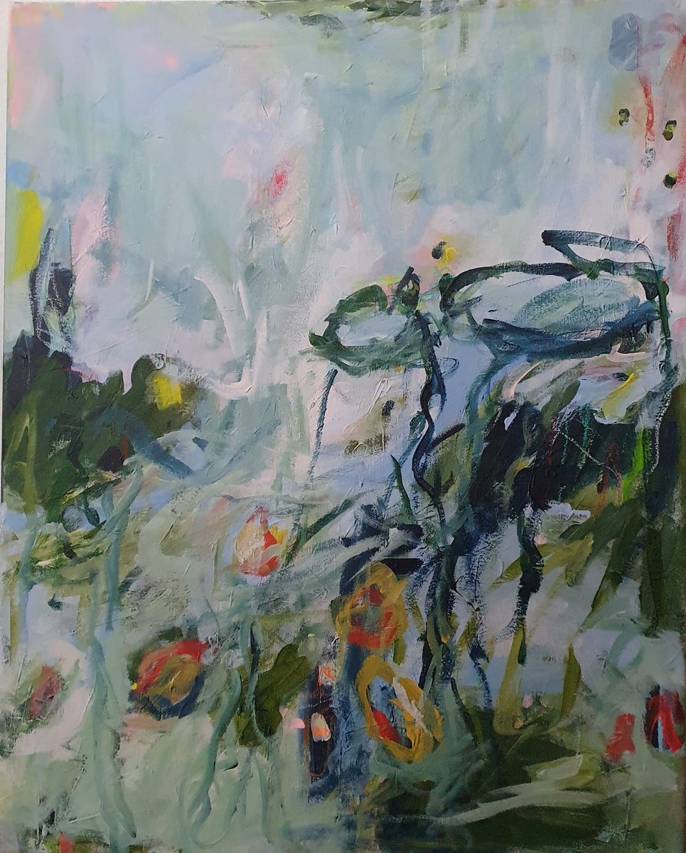 Lyric Hiking Trail 2 By Jutta Widrinsky, 24 X 30, Artwork For Sale On Artfinder