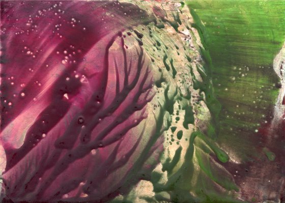 Encaustic Abstract 33