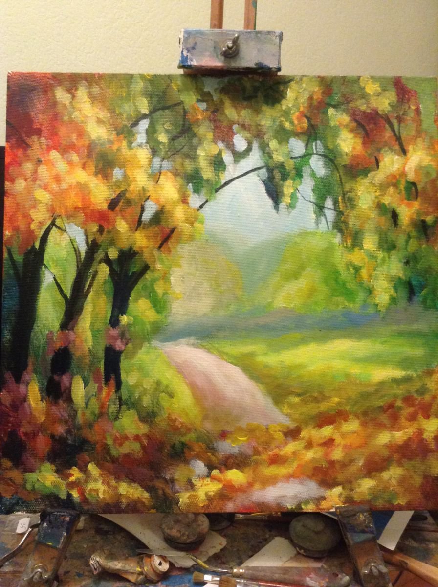 The autumn 2. Road by Nata New